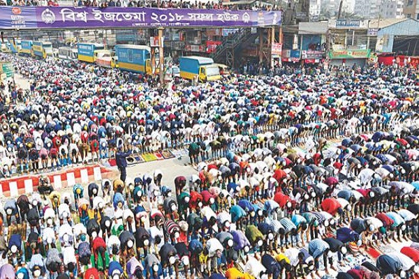 إنطلاق أكبر تجمع للمسلمين في بنغلاديش