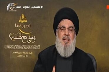 Nasrallah Lauds Palestinians’ Bravery, Successful Defensive Operations against Israel