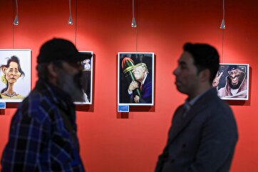 Photos: ‘Face to Face’ Caricature Exhibition in Mashhad