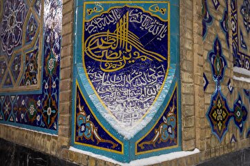 Photo Gallery: Snow Blankets Imam Reza Shrine