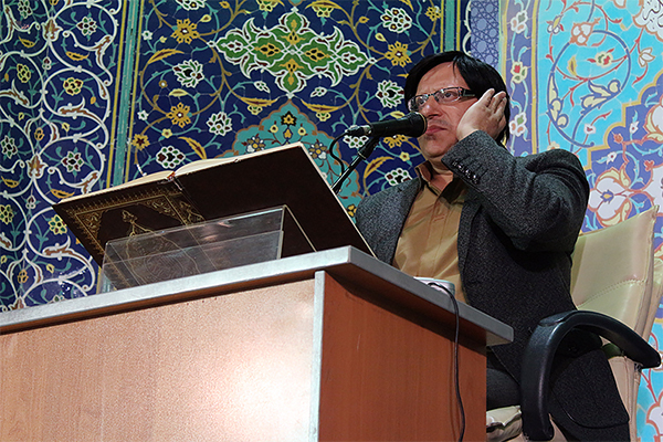 تلاوت «محمد پورعاشوری» در محفل آستان عبدالعظیم(ع)