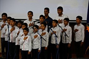 برگزاری مسابقات سرودخوانی انقلاب در بندرعباس