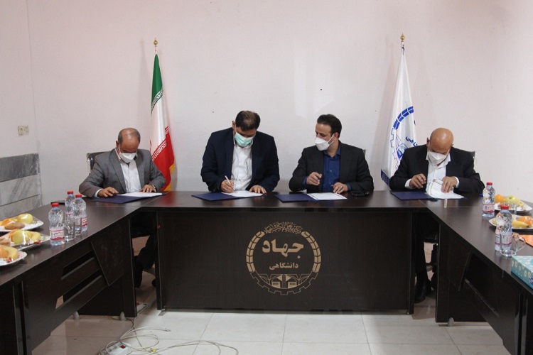 انعفاد تفاهمنامه چهارجانبه جهاد دانشگاهی هرمزگان در خصوص طرح مشاغل خانگی