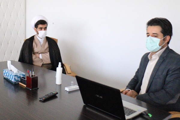 بازدید مسئول نهاد نمایندگی مقام معظم رهبری در دانشگاه هرمزگان از برج فناوری هرمز