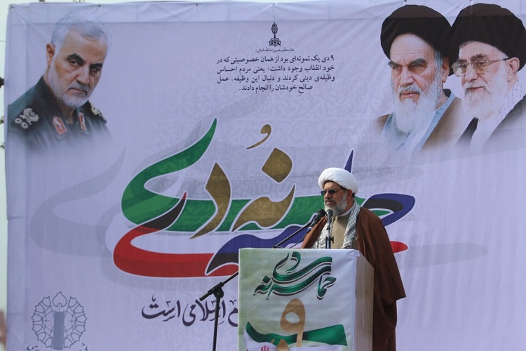 حجت الاسلام علی شیرازی جانشین سازمان عقیدتی سیاسی وزارت دفاع