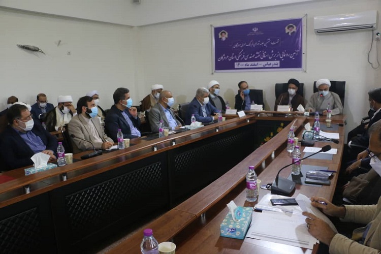 آیین رونمایی از برش استانی نقشه مهندسی فرهنگی کشور در هرمزگان