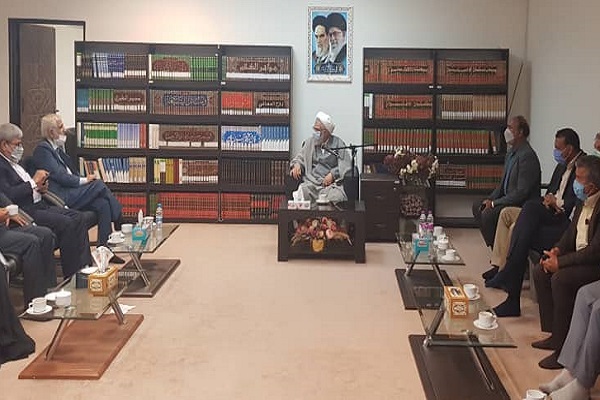 دیدار نماینده ولی فقیه در هرمزگان با اعضای دیده بان شفافیت استان
