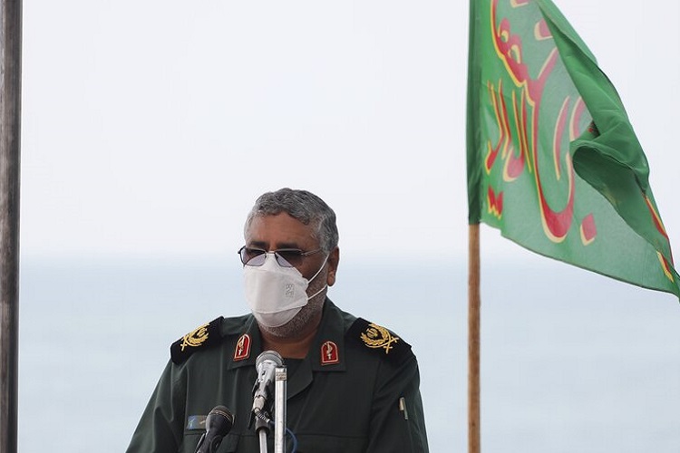 سردار غلامشاهی فرمانده منطقه یکم نیروی دریایی سپاه پاسداران انقلاب اسلامی