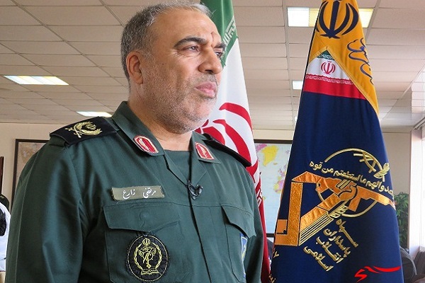 سردار زارع معاون هماهنگ کننده نیروی دریایی سپاه پاسداران انقلاب اسلامی