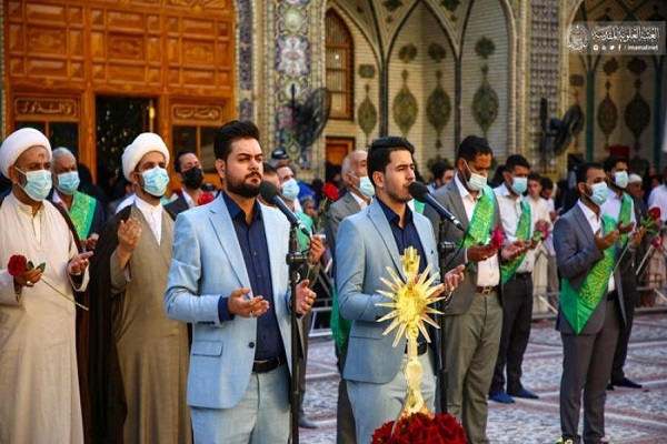 برگزاری جشن میلاد پیامبر اکرم (ص) در آستان علوی + عکس