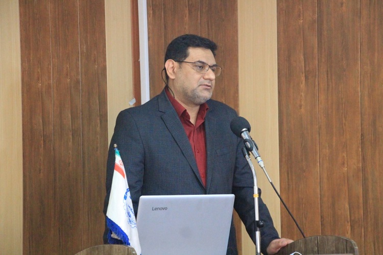 محمد دل پسند رئیس جهاد دانشگاهی هرمزگان رویداد استارتاپی کارآفرینی