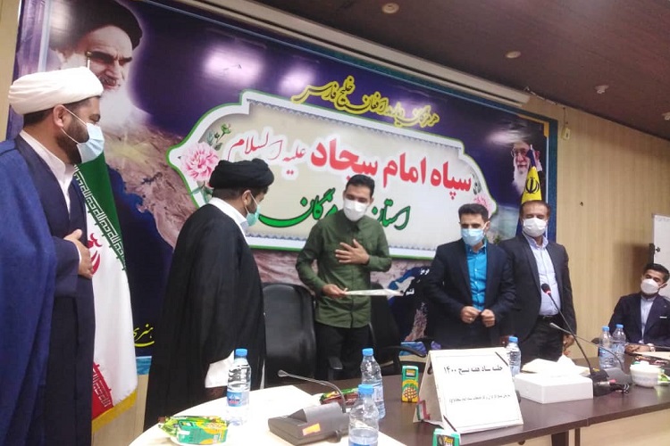 علیداد واحدی مدیر دارالقرآن بسیج کارگری هرمزگان