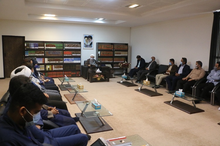 دیدار نماینده ولی فقیه در هرمزگان با کارکنان جهاد دانشگاهی هرمزگان