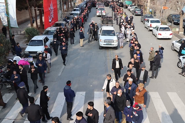 عکس | اجتماع عزاداران فاطمی در رباط‌کریم