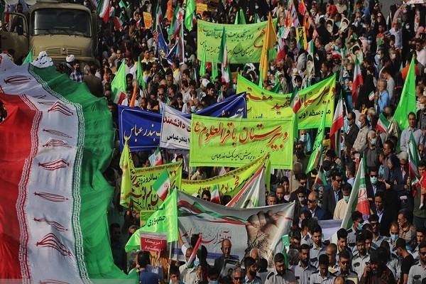 راهپیمایی 22 بهمن در بندرعباس راهپیمایی 22 بهمن در بندرعباس