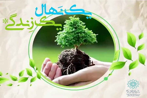 اجرای پویش «یک نهال یک زندگی» با حضور خانواده‌های شهدای منطقه 9