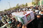 برگزاری مراسم تشییع و تدفین پیکر شهید مدافع امنیت در بندرعباس