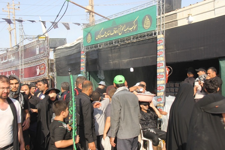 موکب اوقاف هرمزگان در سامرا