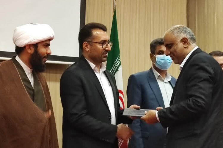 آیین تودیع و معارفه رئیس دادگستری و دادستان جاسک