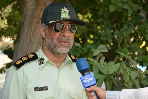 گزمه معاون هماهنگ کننده فرماندهی انتظامی هرمزگان