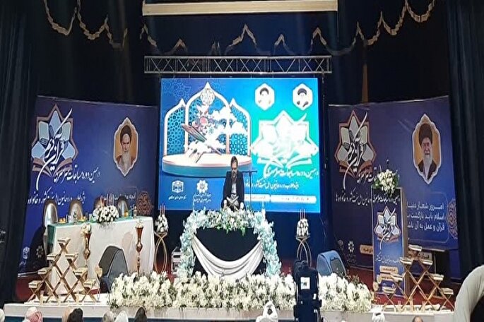 آغاز دهمین مسابقات سراسری قرآن ویژه طلاب و روحانیون اهل سنت در قشم