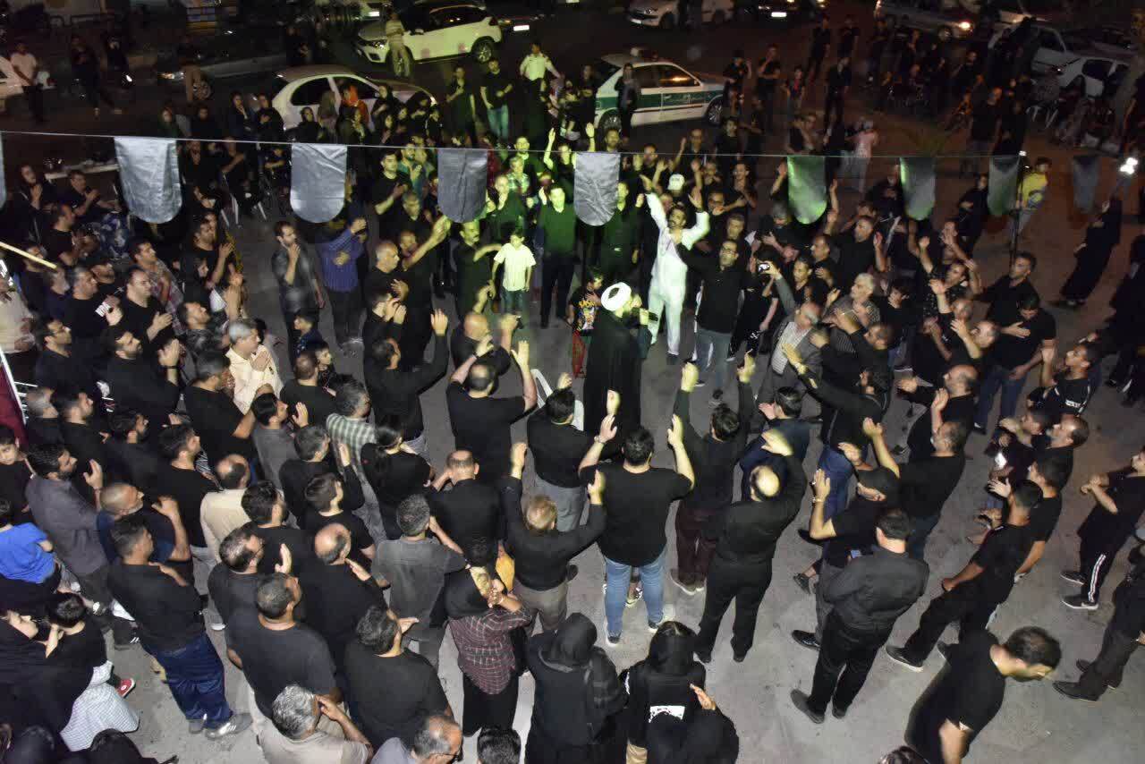 برگزاری کرسی تلاوت قرآن‌دوستی در موکب عزای سیدالشهداء(ع) برق مازندران