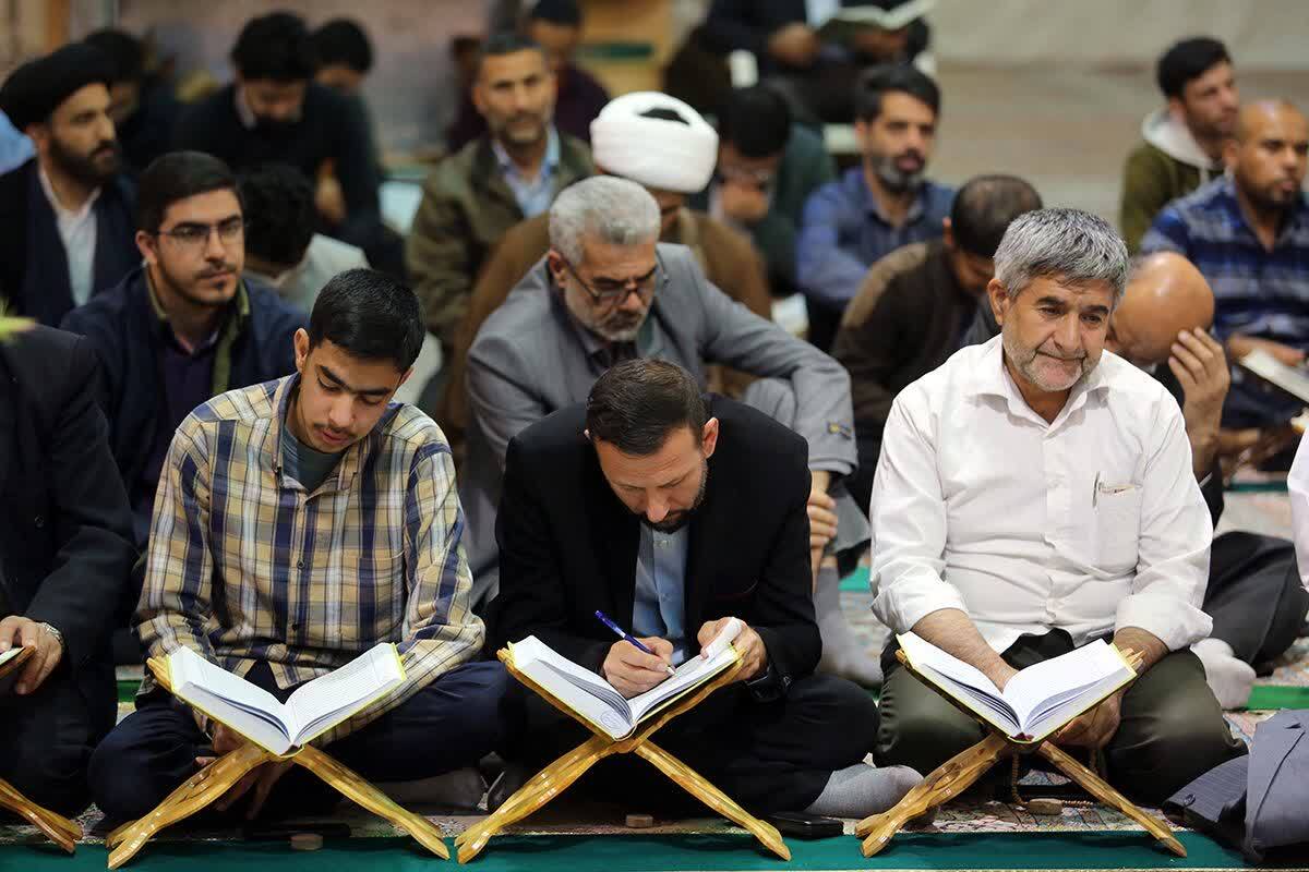 برگزاری محفل قرآنی گرامیداشت هفته بسیج در پیشوا