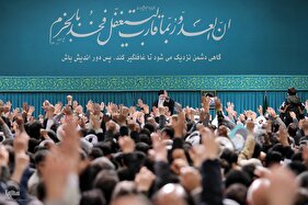 دیدار مردم آذربایجان شرقی با رهبر معظم انقلاب