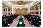 آیین جزءخوانی قرآن در حرم شاهچراغ(ع) آغاز شد
