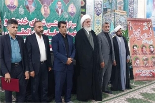سوگواره سنتی شهدای خدمت در میناب