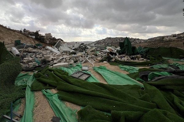 تخریب مسجد الشیاح؛ ادامه جنایت علیه ادیان در قدس + فیلم