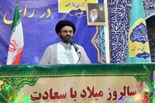 حجت‌الاسلام سید باقر درخشان امام جمعه فین