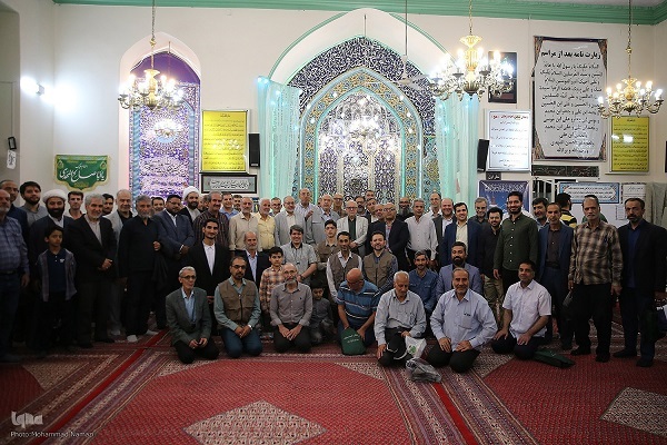 هشتمین جشن ختم قرآن در جلسه حسین اخوان‌اقدم + عکس