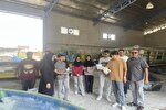 بازدید دانشجویان هرمزگانی از کارخانه شناورهای تفریحی پرستوی دریای هرمز