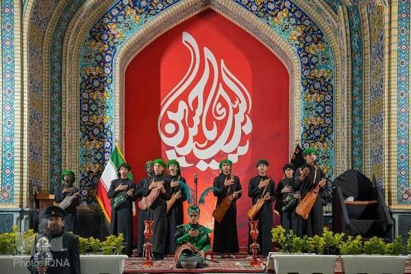 برگزاری آیین سنتی «ابوقُربه» در حرم رضوی + عکس