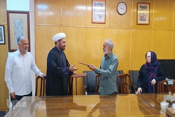 امضای تفاهم‌نامه میان مرکز نور و مؤسسه لغت‌نامه دهخدا + عکس