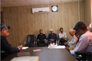 جلسه انجمن تعزیه سنتی در میناب