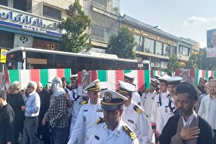 وداع مردم گیلان با شهدای تروریستی آستانه اشرفیه