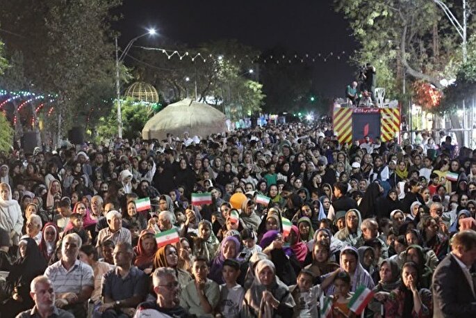 عکس | جشن «مهمانی امت احمد(ص) در گنبدکاووس