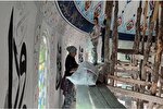 ابتکار بانوان هنرمند ترکیه‌ای برای تزئین مساجد