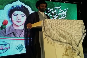 سید باقر درخشان امام جمعه فین