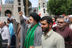 حمایت نمازگزاران جمعه بندرعباس از سپاه