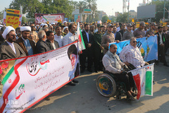 مراسم گرامیداشت حماسه ۹دی در بندرعباس