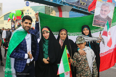 راهپیمایی یوم الله ۲۲ بهمن در بندرعباس