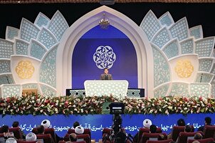 Pembukaan Musabaqoh Nasional Alquran di Tabriz Bagian Laki-laki
