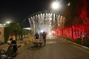 Para Pecinta Huseini di Jalan Najaf- Karbala