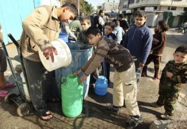 Striscia di Gaza in grave carenza d’acqua