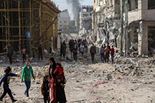 په غزې کې د وحشي صهیونیسټانو د ۴۸ورځینو بې امانه بمباریوکنډوالې او لویدیځي تمدن