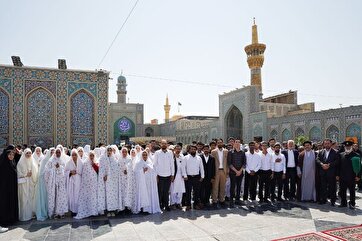 Casamento Coletivo Realizado no Santuário do Imam Reza(AS) em Mashhad
