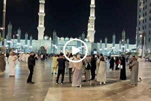 Vahiy diyarında İran Kur’an kafilesi üyelerinin toplu okuması